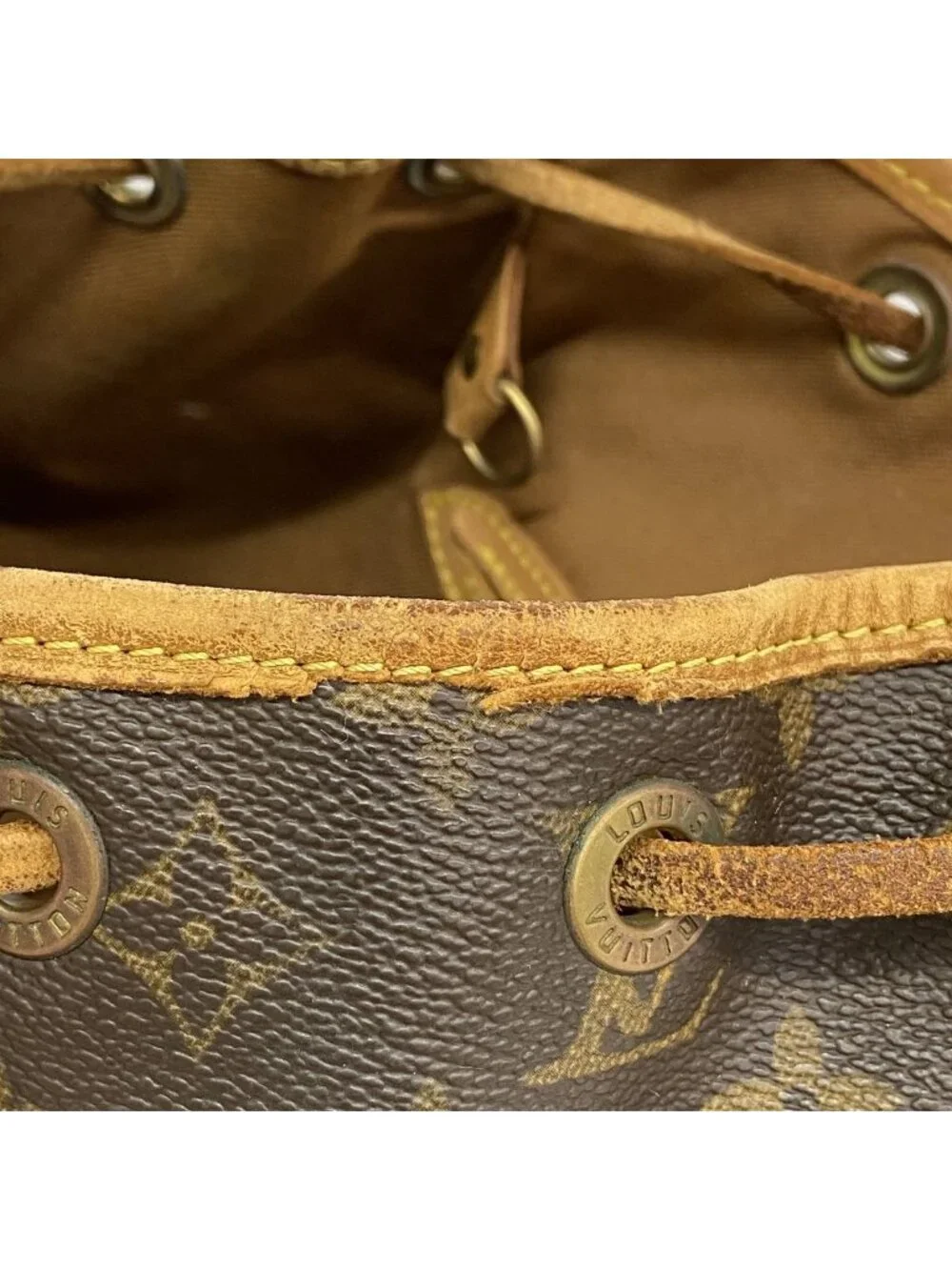 Louis Vuitton Backpack Monogram Montsouris MM Brown